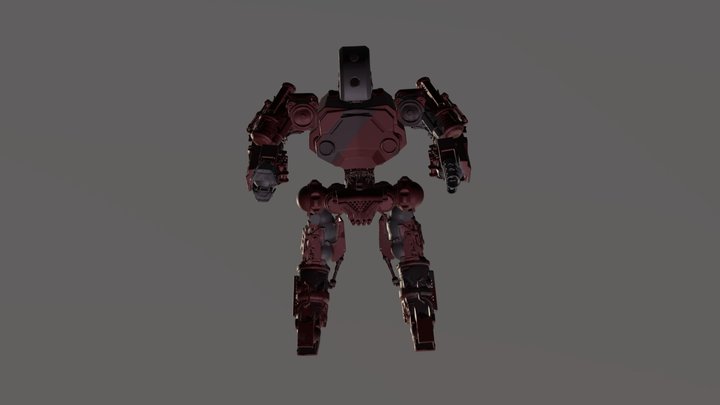 Robot 1 3D Model