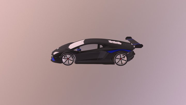 Lamborghini Aventador Sport 3D Model