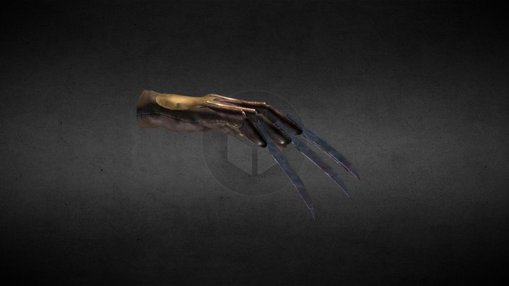 Nightmare on Elm Street Glove 3D Model