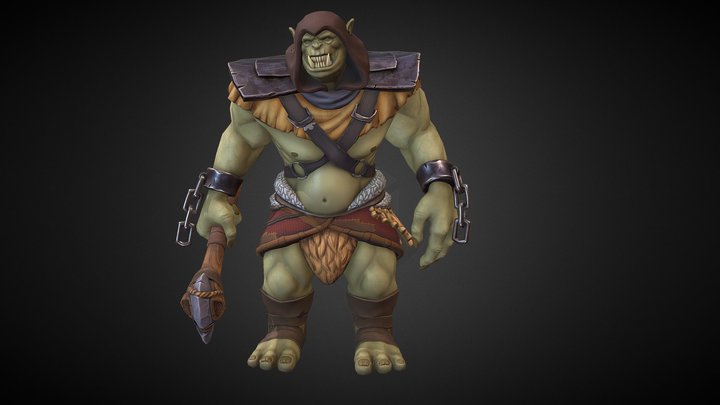 Ogre (LowPoly) 3D Model