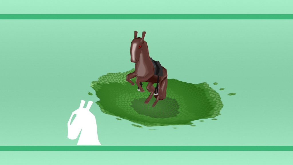 Horsey handpainted (animation)