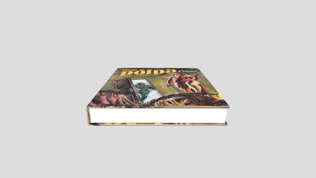 Hardcover Book Pulp Fiction Crime
