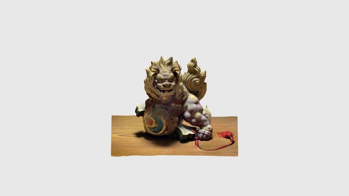 シーサー 3D Model