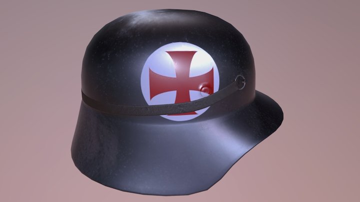 Medic Helmet - Wolfenstein: Enemy Territory 3D Model