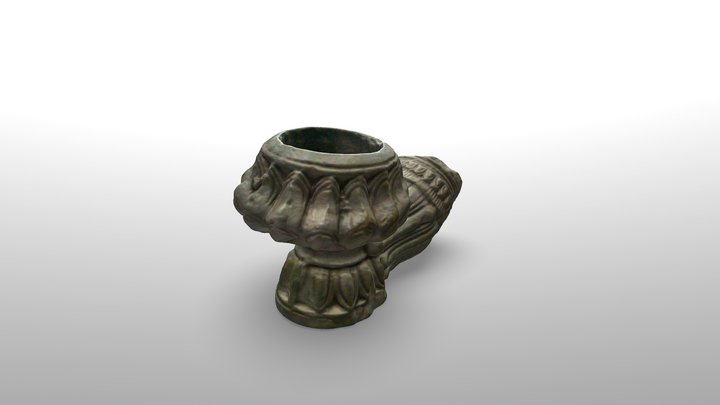 Scan Clay Pipe 01 3D Model