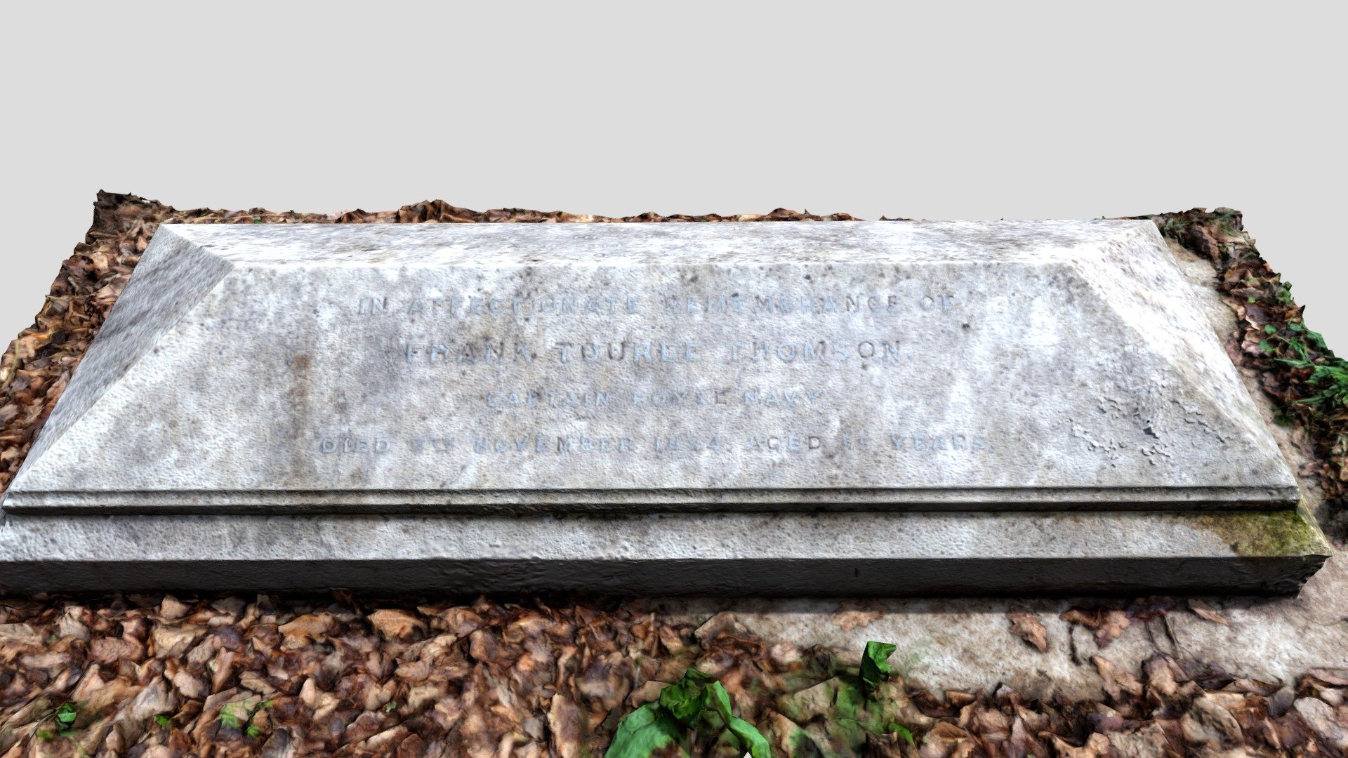 Tomb of 19th Century naval captain