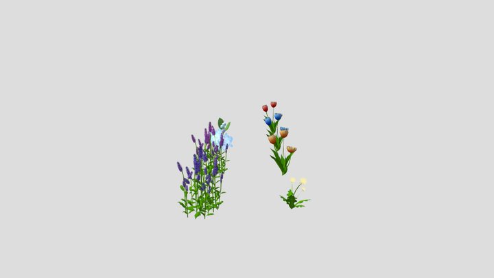 Flowers 3D Model