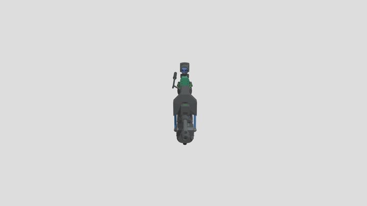 concept autogun 3D Model