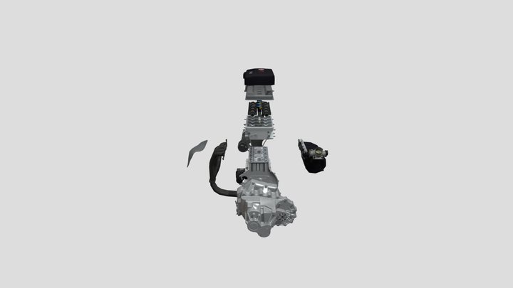 Motor-Partes V1 3D Model