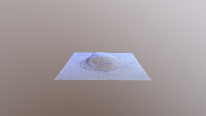 gravel mound 3D Model
