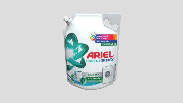 Ariel - washing liquid 3D Model