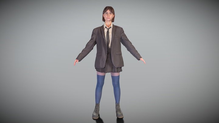 Sexy Girl 3d Models Sketchfab 1796