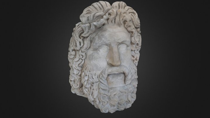 Head of Zeus 3D Model