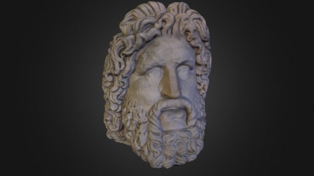Head of Zeus 3D Model
