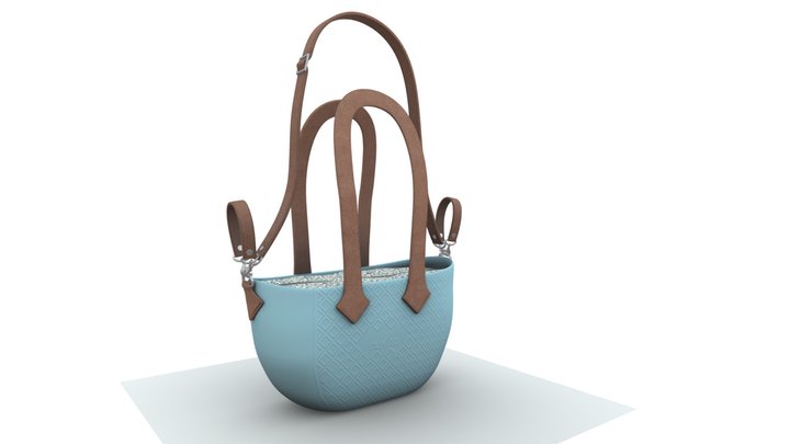 Blue Bag 3D Model