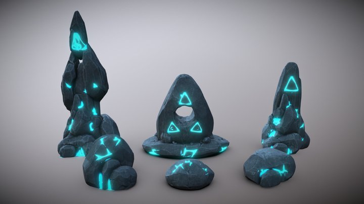 Stones 3D Model