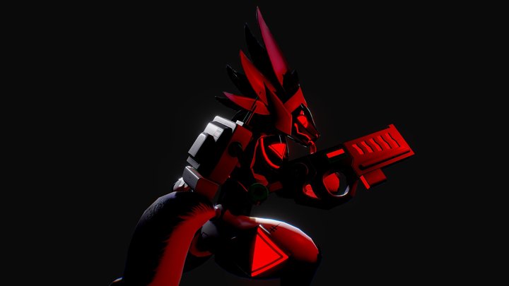 Protogen Kiwi - 3D model by L.u.X (@L.u.X) [57582b4]