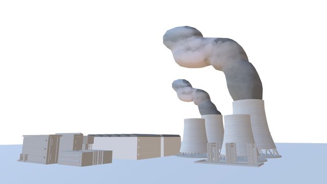 Air Contamination 3D Model