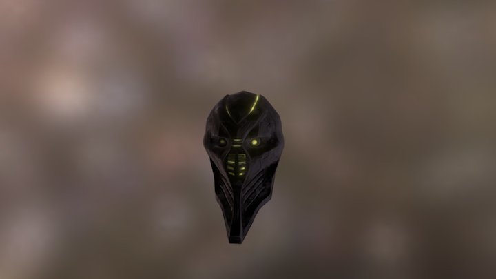 Robot Head 3D Model