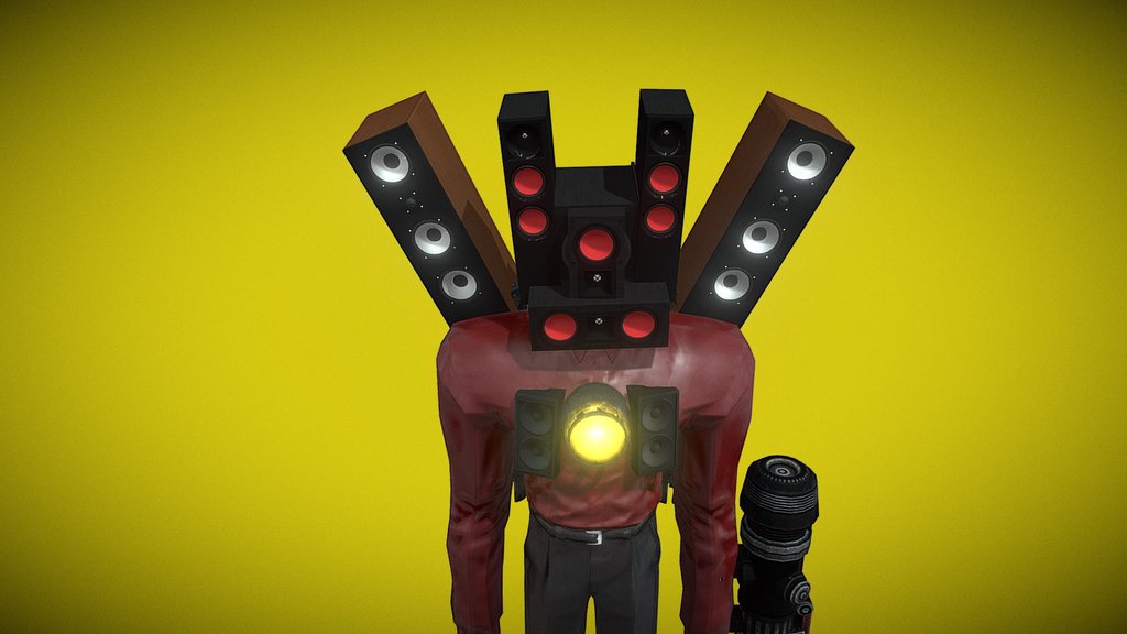 INFECTED TITAN SPEAKERMAN 1.0