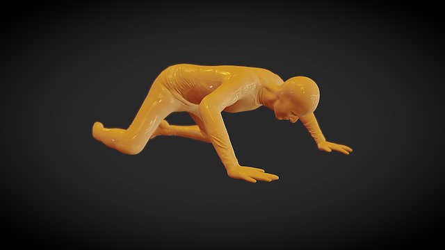 posed man 3D Model