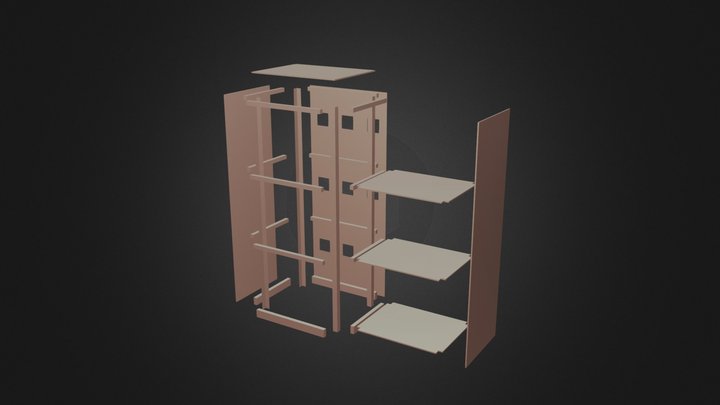 Design Servidor 3D Model