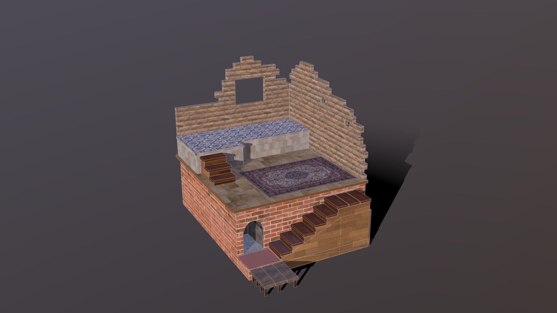 Edificio - 3D model by Erick2102 [f0372f3] - Sketchfab