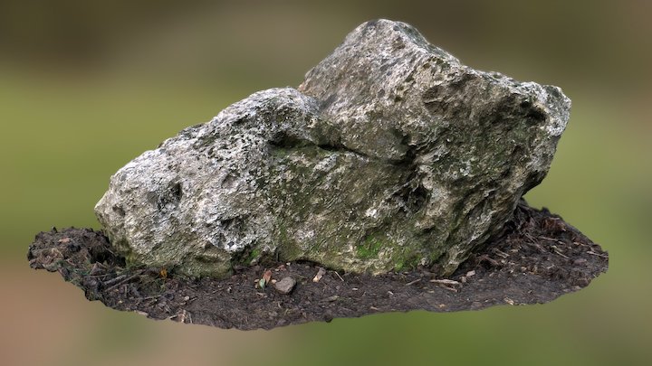Mossy rock in the park  video timelapse tutorial – Modèle 3D gratuit STL