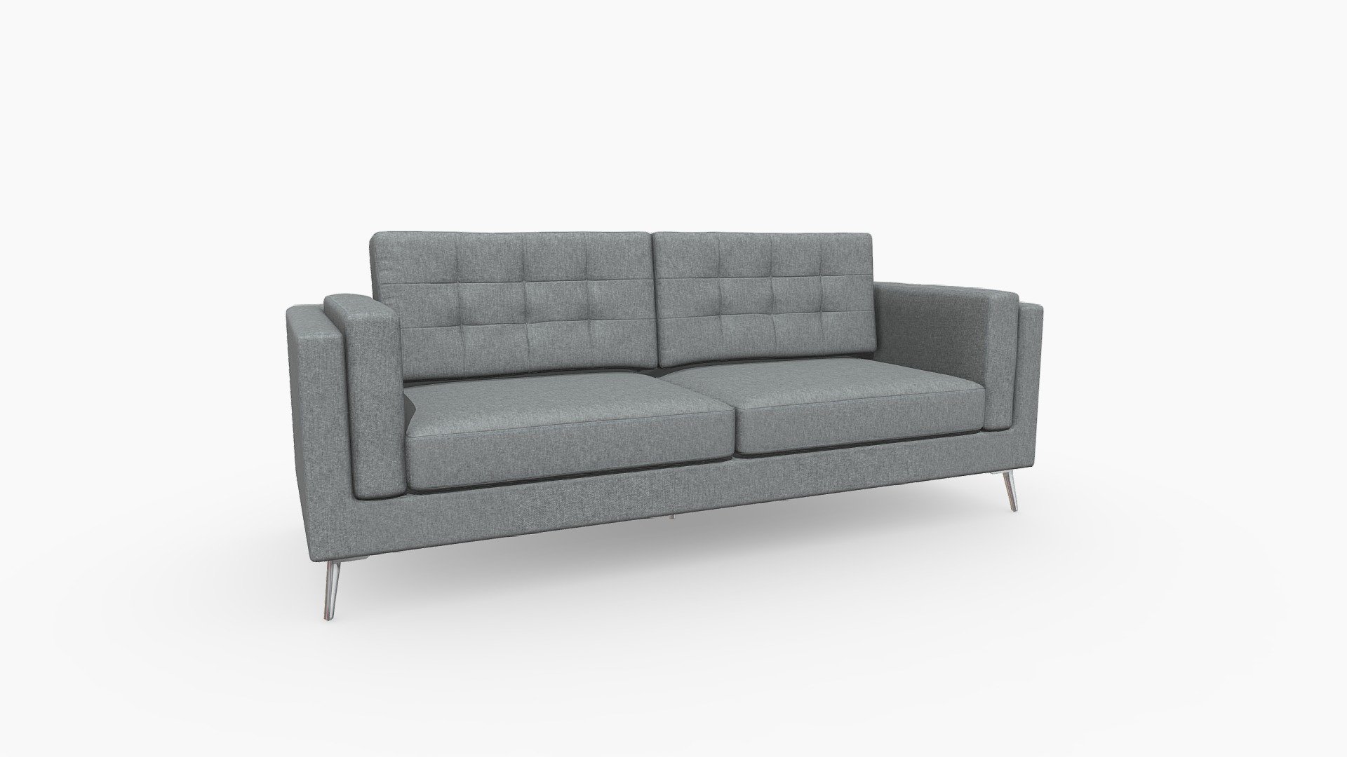 70021_SOFA BOLTON 3 PUESTOS TELA ZULIA GRIS CLAR Buy Royalty Free 3D