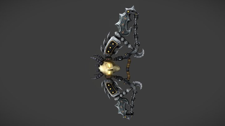 Demon Bow 3D Model