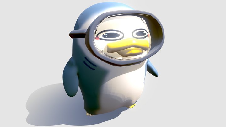 Duckoo_ Shark 3D Model