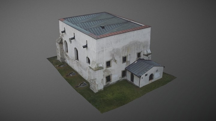 Synagoga Stara w Pińczowie. 3D Model