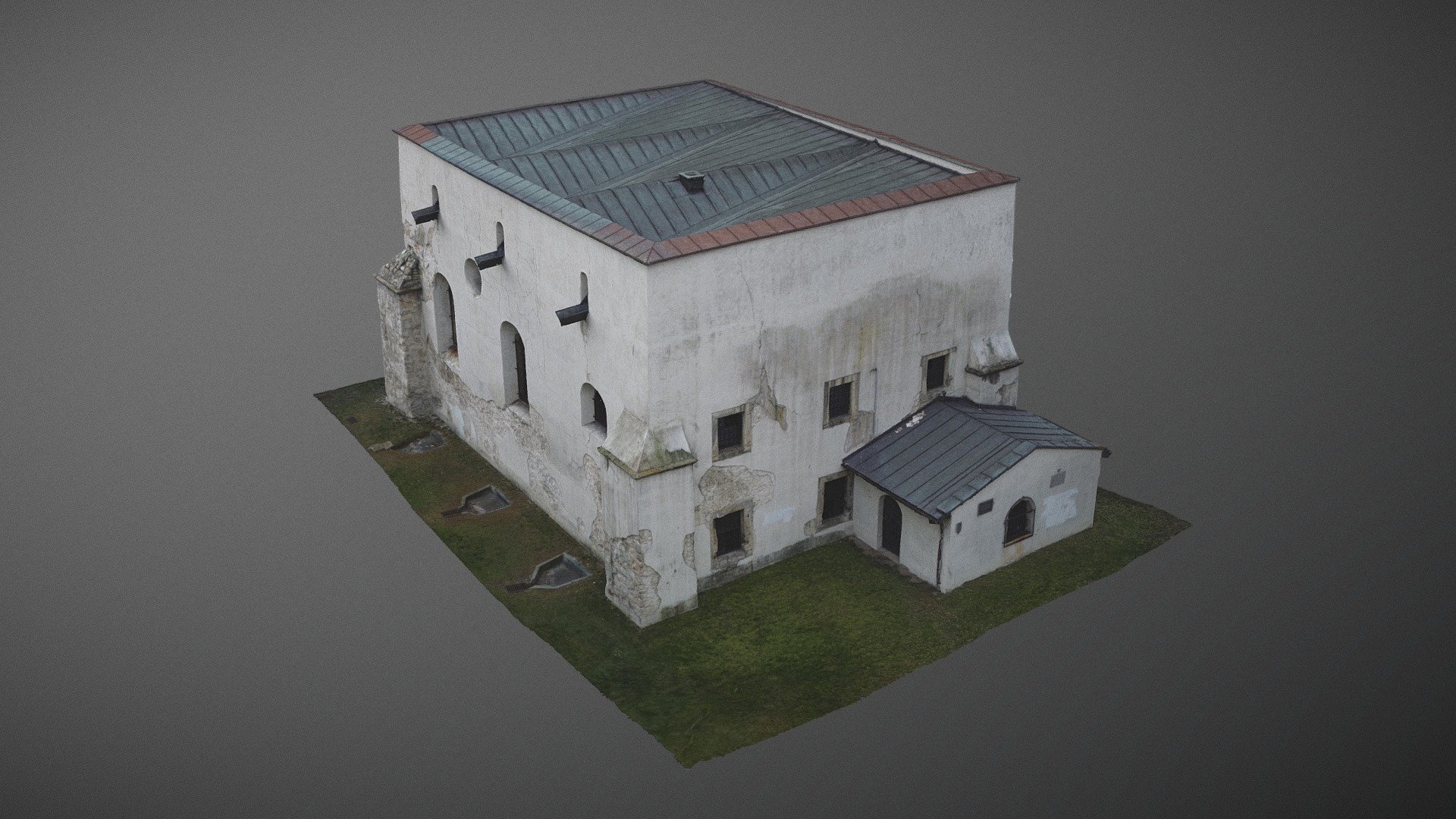 Synagoga Stara w Pińczowie. — Sketchfab embed 3D viewer