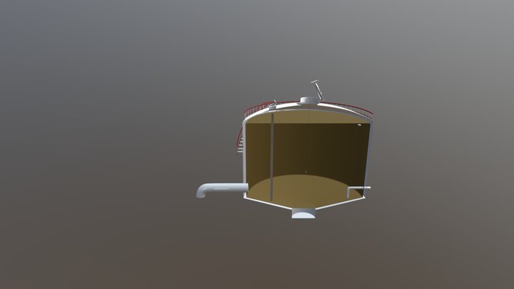 Fuel Depot 3D Model