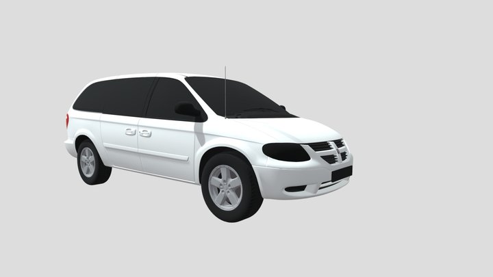 2007 Dodge Grand Caravan SXT 3D Model