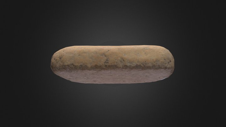 Mano de metate 3D Model