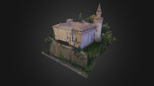 Castello di Rivalta 3D Model