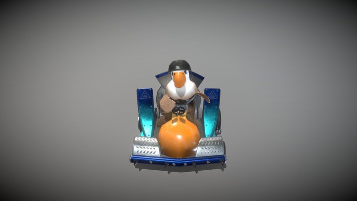 Vinnie the Eagle - World Skills 2025 3D Model