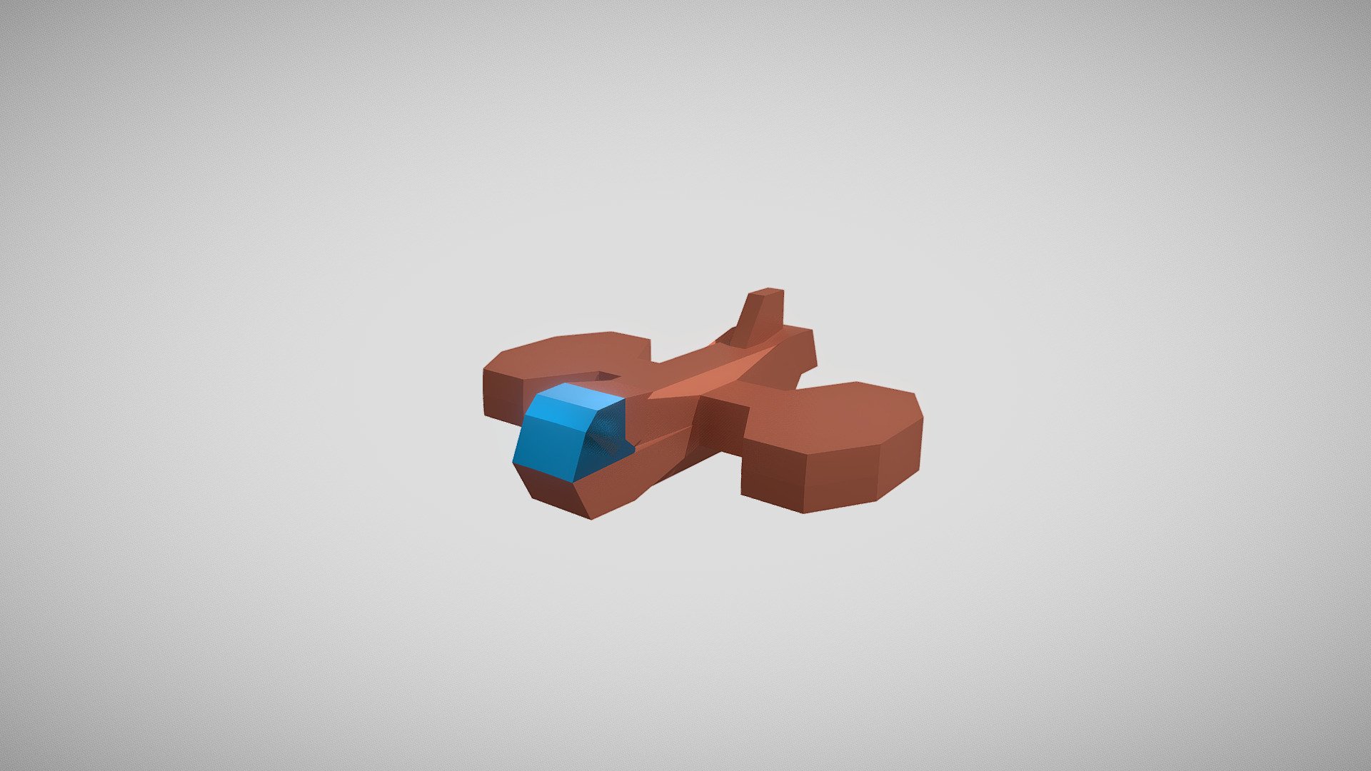 Low-Poly Space Ship