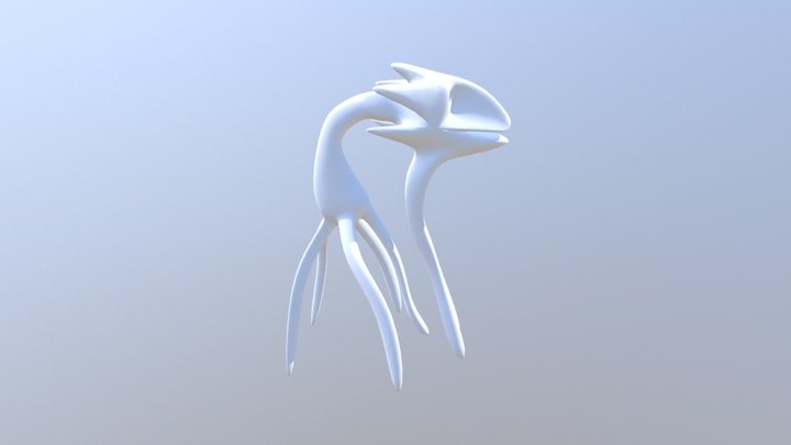Space Demon 3D Model