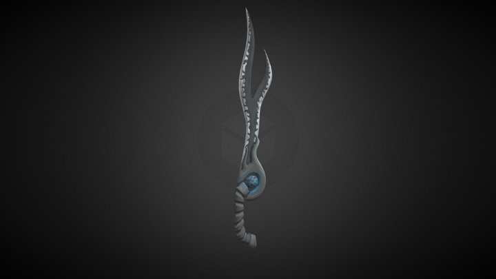 Stylised Sword 3D Model