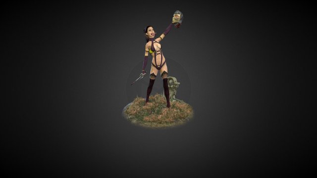 Mileena 3D Model