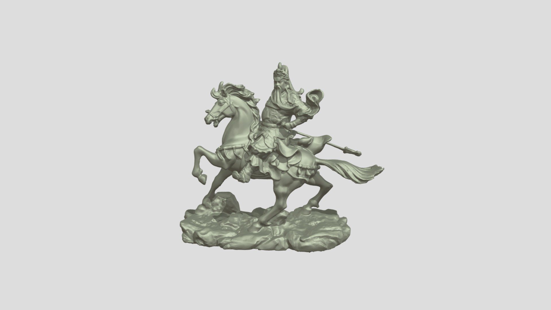 Bronze statue