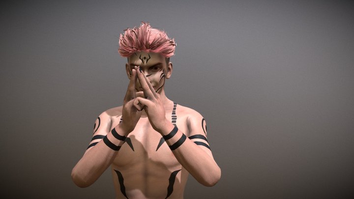 Ryomen Sukuna | Jujutsu Kaisen | #takeoverteam 3D Model