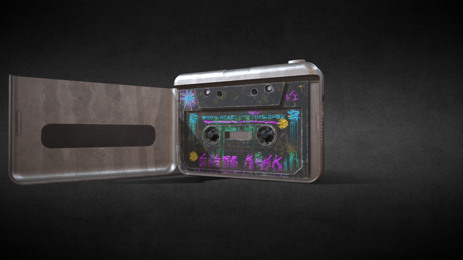 Cassette Recorder Download Free 3D model by kraytay [f03fdc3] Sketchfab