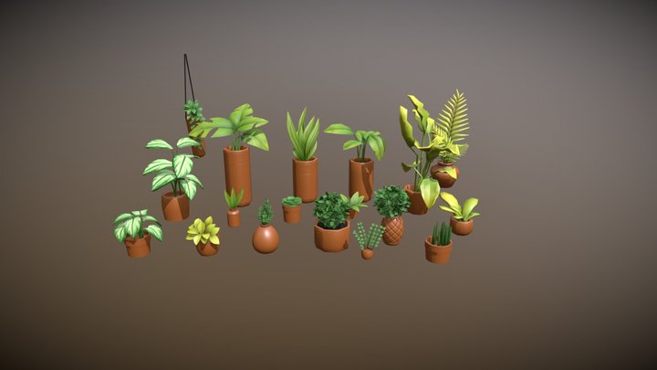 Plants 3D Model