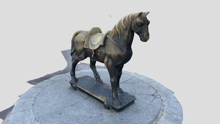 Caballo metal ZGZ 3D Model