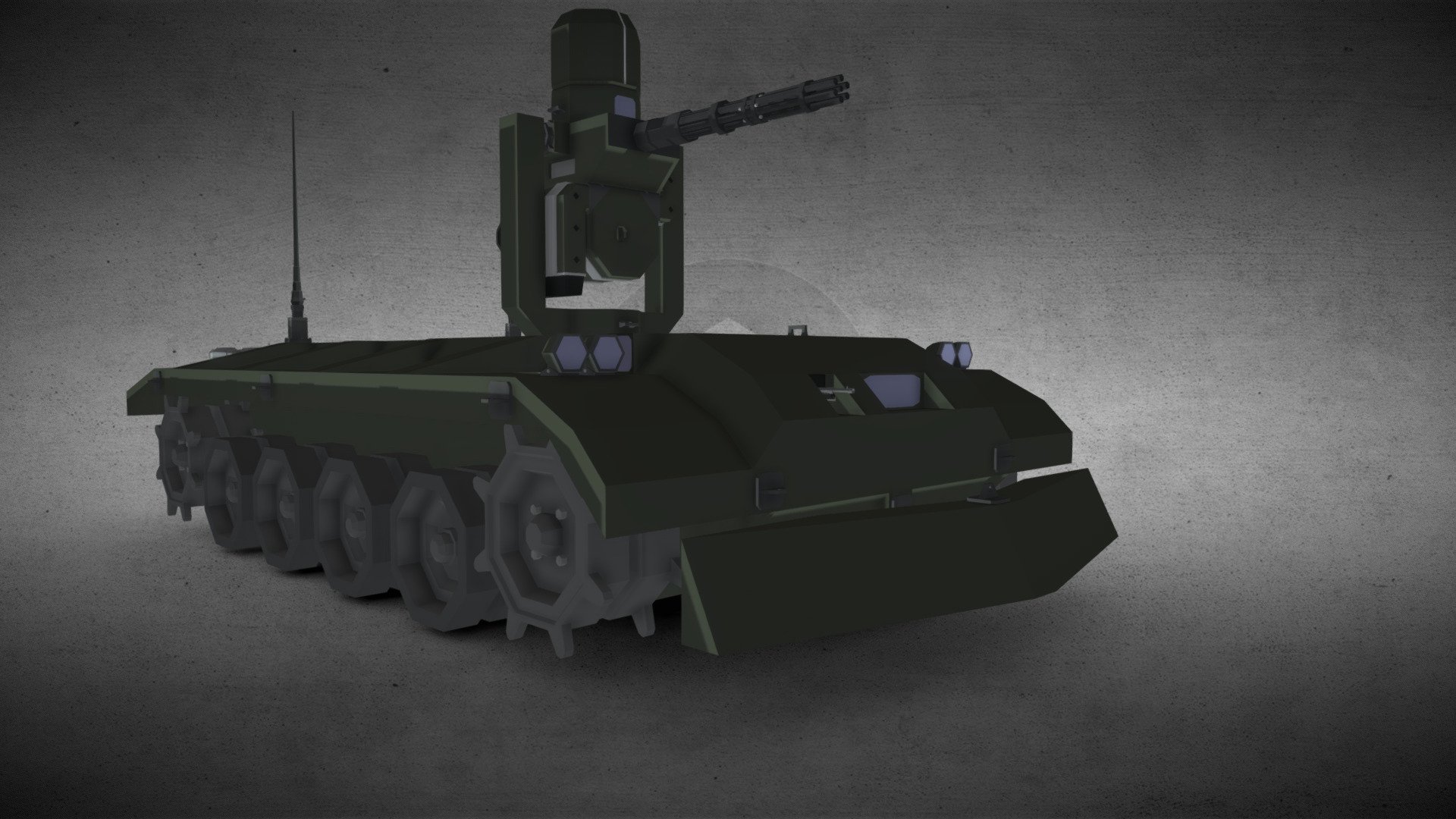 H3G SPAA MBT - Download Free 3D model by Hex3eGone [f040e40] - Sketchfab