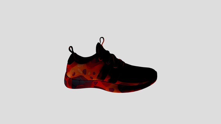 Materials Variants Shoe 3D Model