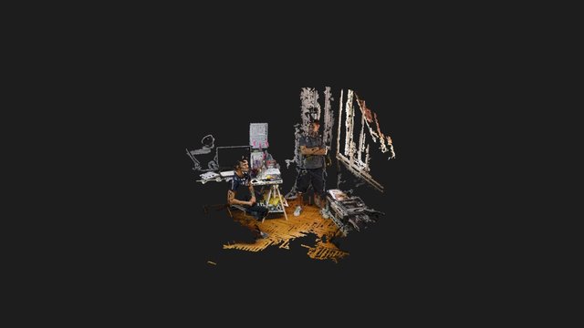 Point Cloud guests at Please Insert Coin 3D Model